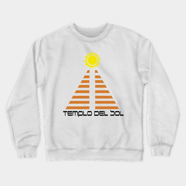 Temple of the Sun Crewneck Sweatshirt by SAMUEL FORMAS